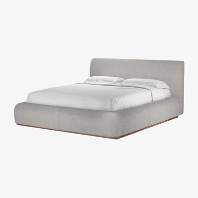 Sofa.com Sunday King Divan Bed in Rye Baylee Viscose Linen - sofa.com
