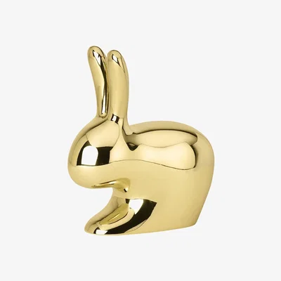 Amara GHIDINI 1961 - Rabbit Door Stop - Brass