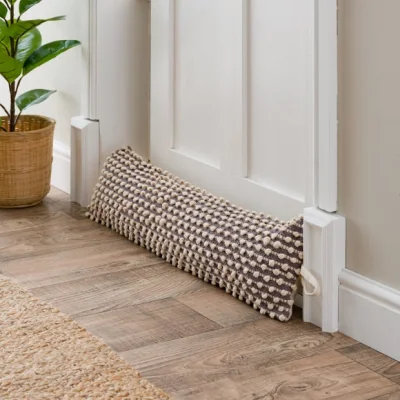 Dunelm Jersey Bobble Draught Excluder