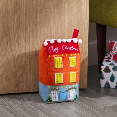Dunelm furn. Christmas Spirit House Doorstop
