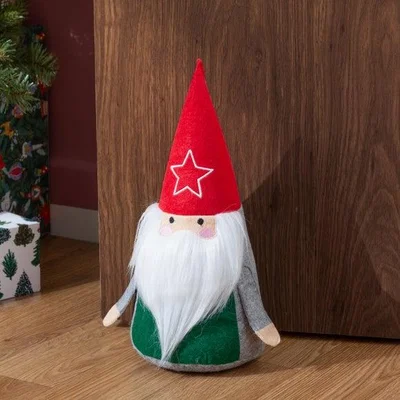 Dunelm furn. Scandi Santa Doorstop