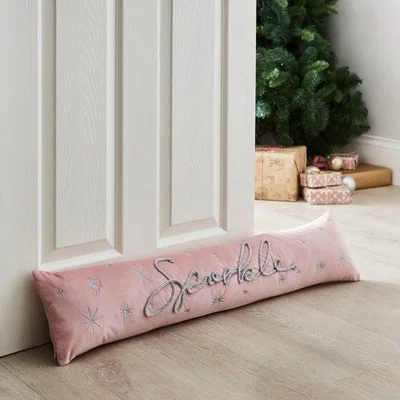 Dunelm Catherine Lansfield Sparkle Draught Excluder