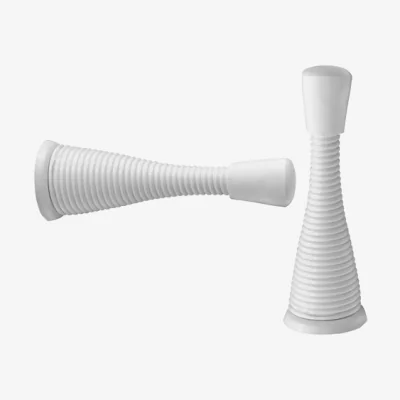 Dunelm Spring Door Stops Pack of 2 White White