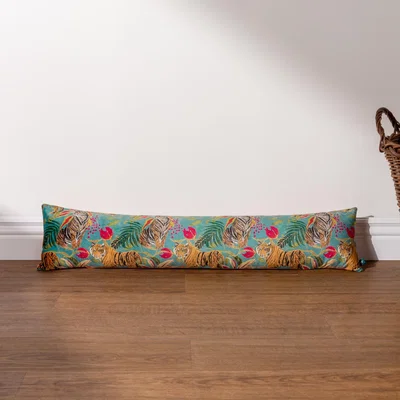 Dunelm Kali Jungle Tigers Draught Excluder