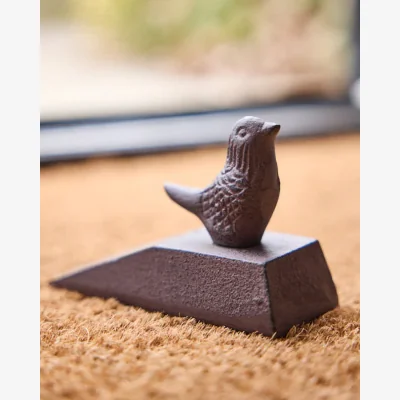 Dibor Cast Iron Bird Door Stop