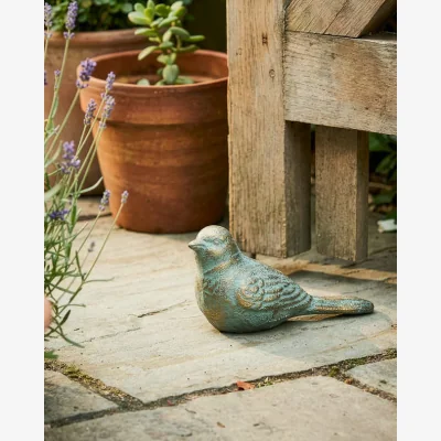 Dibor Vintage Style Cast Iron Bird Doorstop