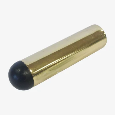 Homebase Decorative Door Stop - Polished Brass Finish