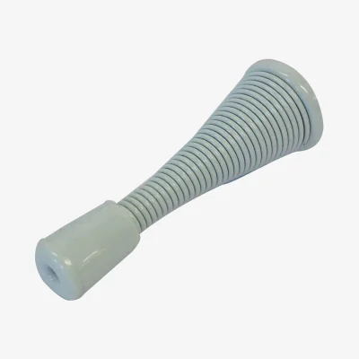 Homebase White Spring Door Stop - 2 Pack