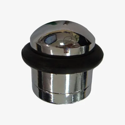 Homebase Decorative Door Stop - Polished Chrome