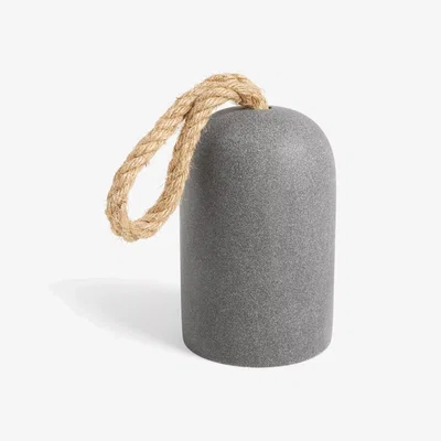John Lewis John Lewis Concrete and Resin Doorstop, Grey