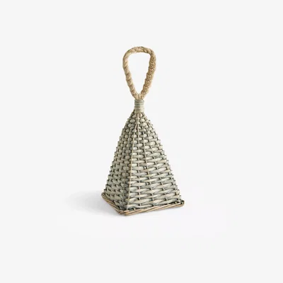 John Lewis John Lewis Willow Pyramid Door Stop, Grey