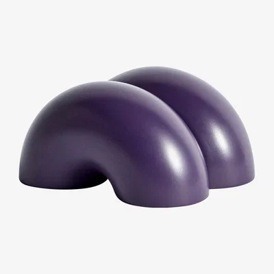 Made in Design W&S - Double Donut Door stop - / Resin by Hay Purple