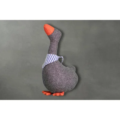 Perch and Parrow Goose Doorstop