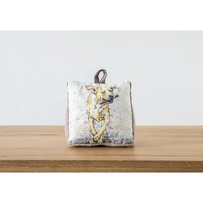 Perch and Parrow Labrador Motif Doorstop