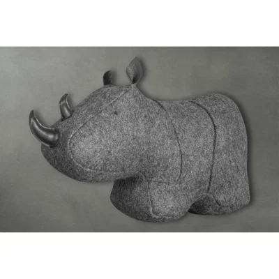 Perch and Parrow Rhino Doorstop
