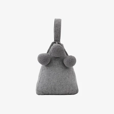 Perch and Parrow Bailey Pom Pom Doorstop