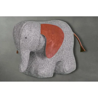 Perch and Parrow Elephant Doorstop