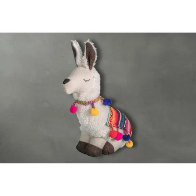 Perch and Parrow Llama Doorstop