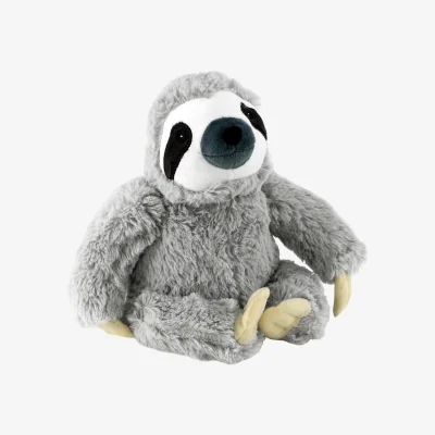 The Range Sloth Door Stop Soft Heavy Novelty Animal Doorstop - Grey