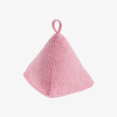 The Range 20cm Chevron Door Stop - Pink