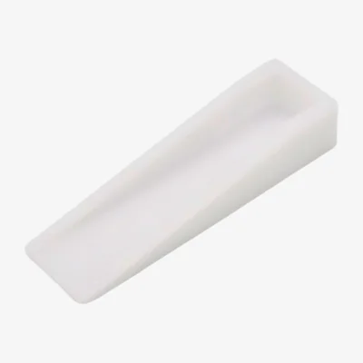 The Range Bifacial Minimalist Doorstop - White