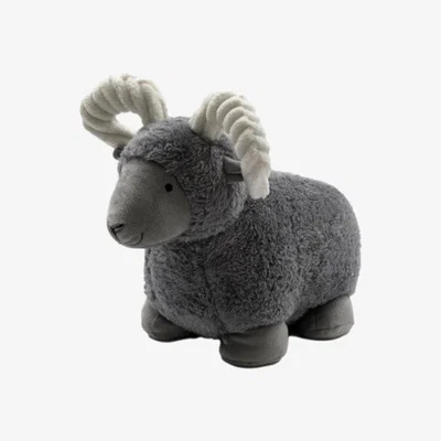 The Range Sheep Ram Doorstop  - Grey