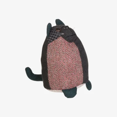 The Range Bute Small Green Cat Door Stop - Green