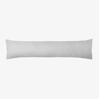 The Range Malham Reversible Boucle Fleece  Draught Excluder - Dove