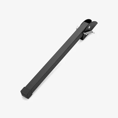The Range Kick Down Door Stop 47cm Black Spring Stay for Garage Doors and Gates, Entrance, Service Doors - Black
