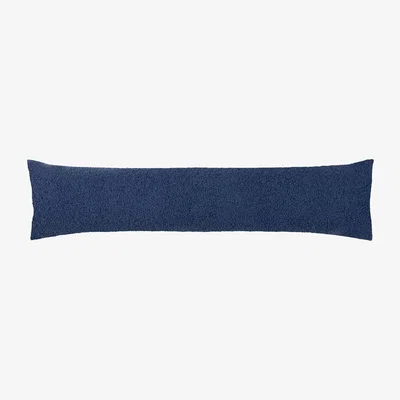 The Range Malham Reversible Boucle Fleece  Draught Excluder - Royal