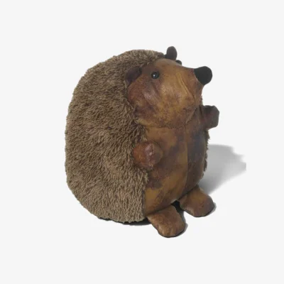 The Range Brown Fabric Hedgehog Doorstop - Brown
