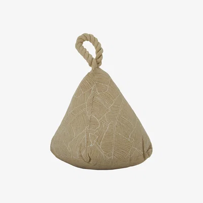 The Range Palm Leaf Doorstop - Natural