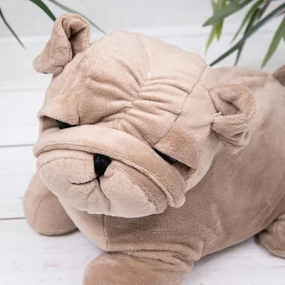 The Range Annibells Pug Dog Doorstop - Beige / 21cm