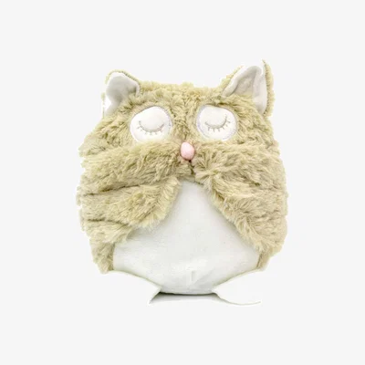 The Range Plush Barn Owl Doorstop - Yellow