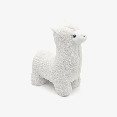 The Range Cute Creative Fun Doorstops - Cream / Llama