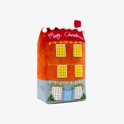 The Range Christmas Spirit House Festive Doorstop - Multicolour