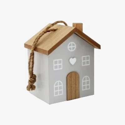The Range Wooden Heavy Duty House Doorstop  - Grey