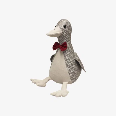 The Range Jacquard Duck Doorstop - Multicolour
