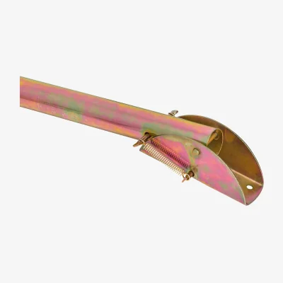 The Range 20 cm / 8 in Gold Kick Down Door Stop - Keep The Door Stay Open - Gold / 20cm