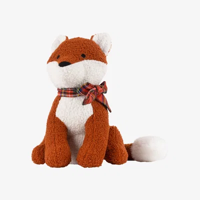 The Range Boucle Fox Novelty Doorstop - Rusty Orange