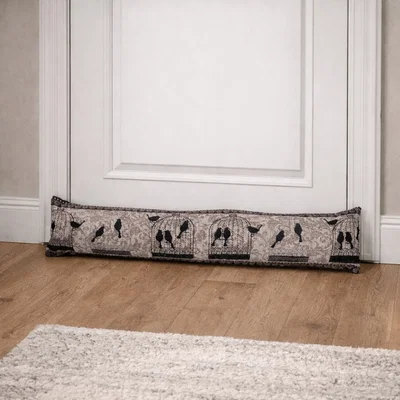 The Range Patterned Door Draught Excluder - Bird