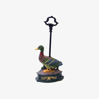 The Range Duck Door Stop With Handle - Mixed