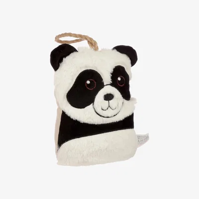 The Range Door Stop - Panda Head - White