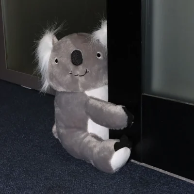 The Range Koko the Koala Bear Doorstop - Grey