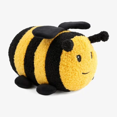 The Range Bee Happy Plush Doorstop - Yellow