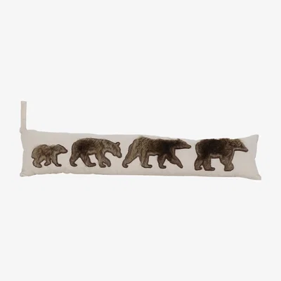 The Range Bears Draught Excluder - Natural
