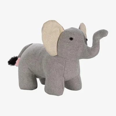 The Range Elephant Doorstop  - Grey