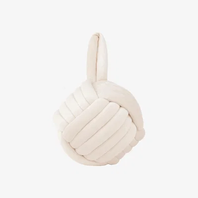 The Range Velvet Knot Door Stop - Natural