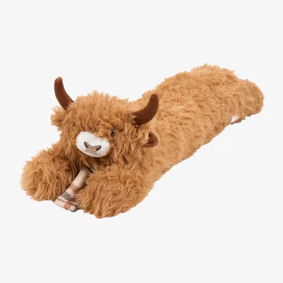 The Range Highland Cow Draught Excluder - Brown