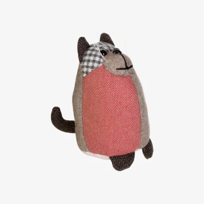 The Range Bute Large Brown Cat Door Stop - Brown